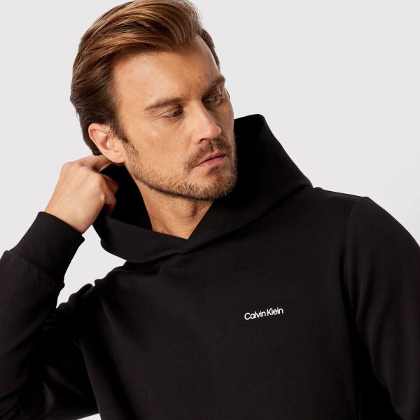 Calvin Klein Micro Logo Hoodie Zwart