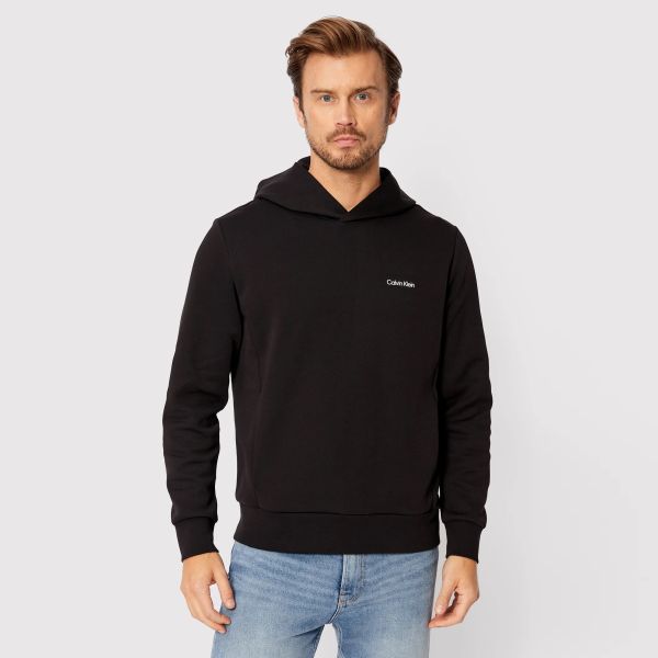 Calvin Klein Micro Logo Hoodie Zwart