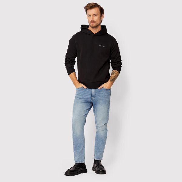 Calvin Klein Micro Logo Hoodie Zwart