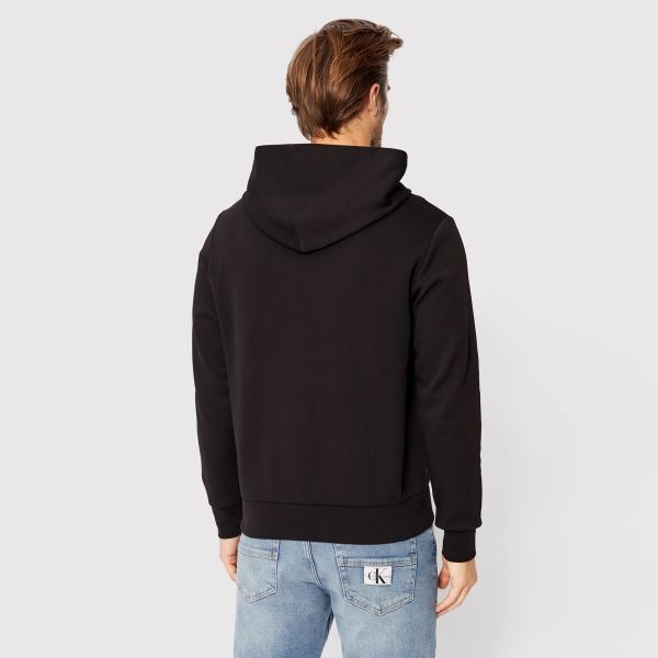 Calvin Klein Micro Logo Hoodie Zwart