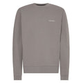 Calvin Klein Micro Logo Sweater Grijs
