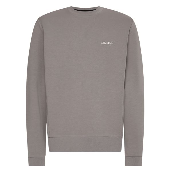 Calvin Klein Micro Logo Sweater Grijs