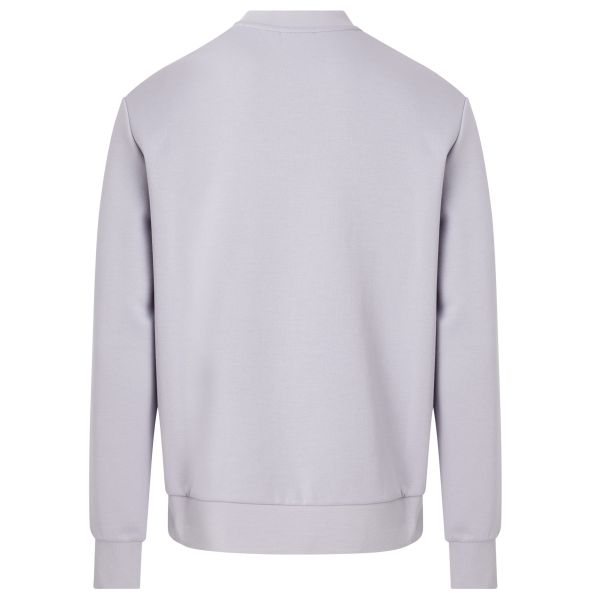 Calvin Klein Micro Logo Sweater Licht Grijs