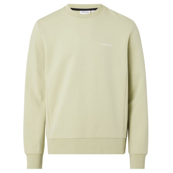 Calvin Klein Micro Logo Sweater Licht Groen