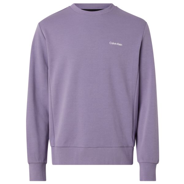 Calvin Klein Micro Logo Sweater Paars