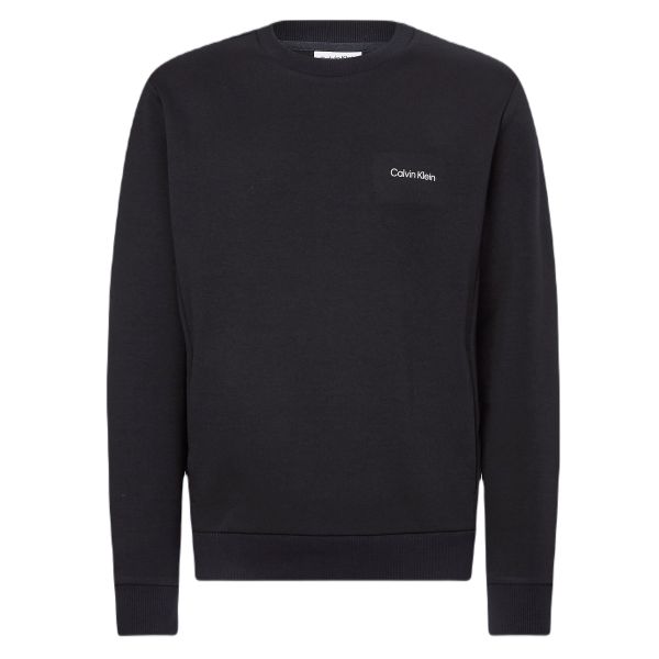Calvin Klein Micro Logo Sweater Zwart