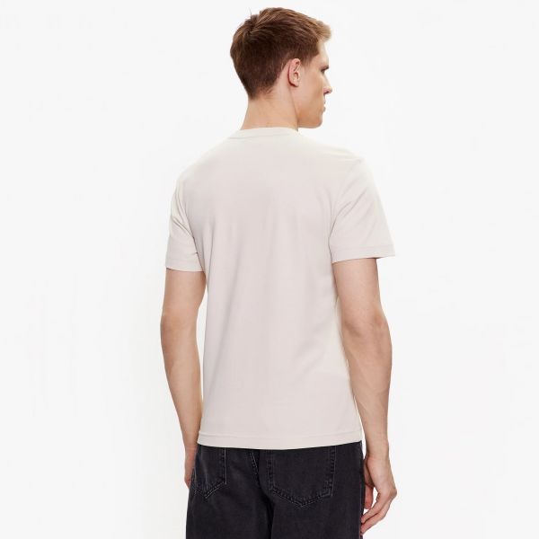 Calvin Klein Micro Logo T-shirt Beige