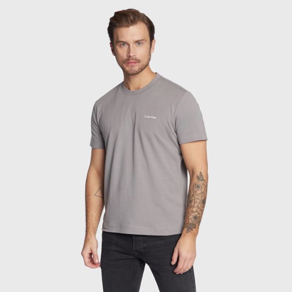 Calvin Klein Micro Logo T-shirt Grijs