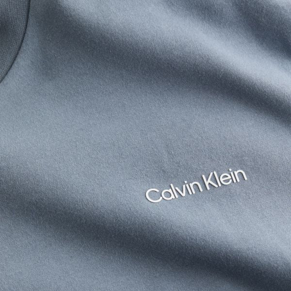 Calvin Klein Micro Logo T-shirt Grijs/Blauw