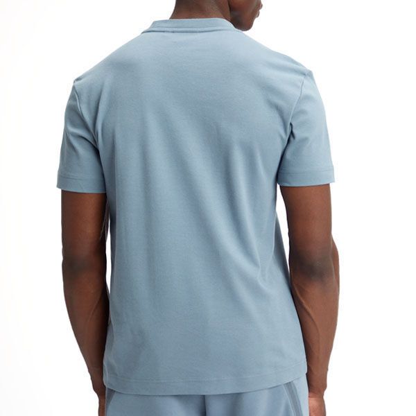 Calvin Klein Micro Logo T-shirt Grijs/Blauw
