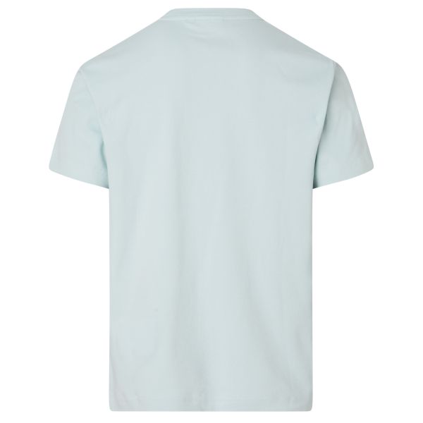 Calvin Klein Micro Logo T-shirt Licht Blauw