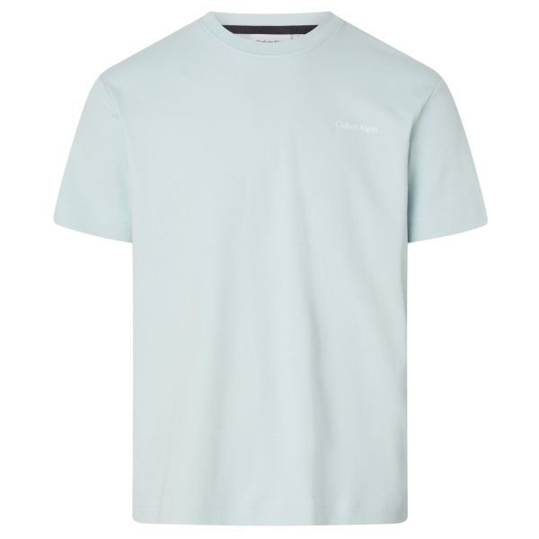 Calvin Klein Micro Logo T-shirt Licht Blauw