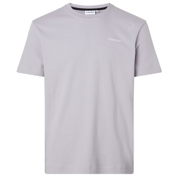 Calvin Klein Micro Logo T-shirt Licht Grijs