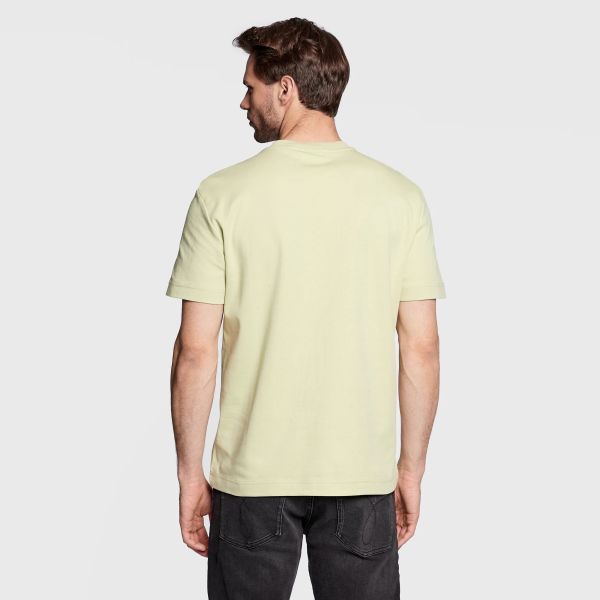 Calvin Klein Micro Logo T-shirt Licht Groen