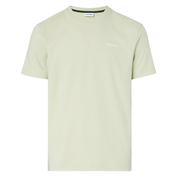 Calvin Klein Micro Logo T-shirt Licht Groen