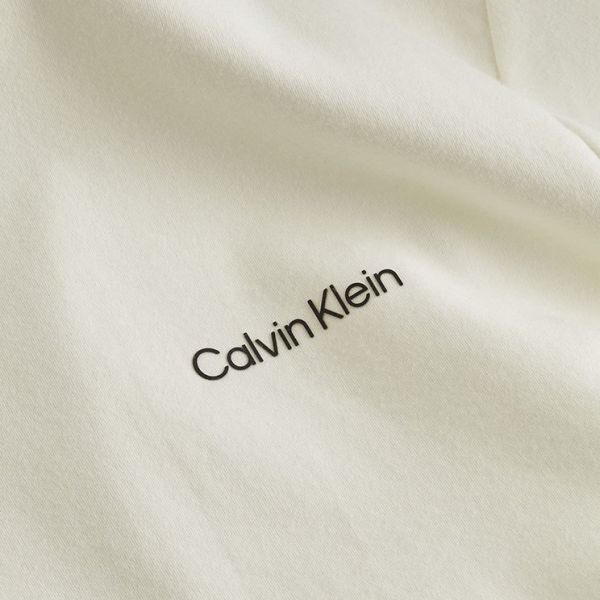Calvin Klein Micro Logo T-shirt Off White