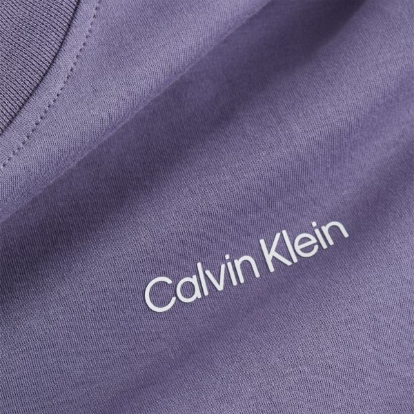 Calvin Klein Micro Logo T-shirt Paars