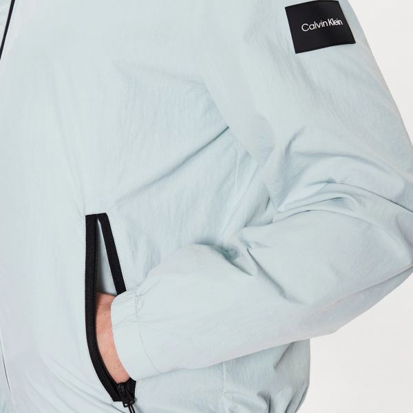 Calvin Klein Recycled Crinkle Jack Licht Blauw