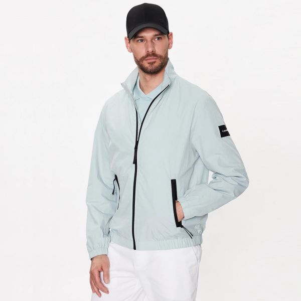Calvin Klein Recycled Crinkle Jack Licht Blauw
