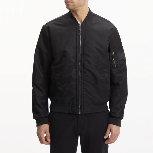 Calvin Klein Satin Bomber Jack Zwart