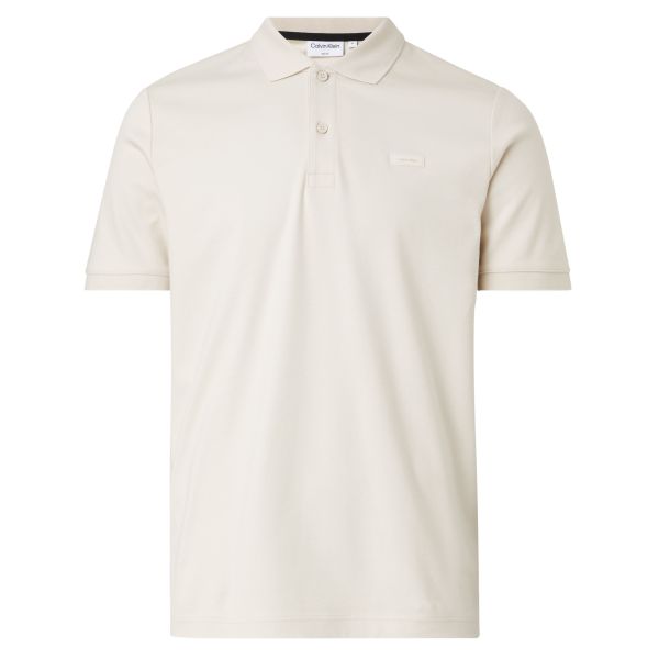 Calvin Klein Smooth Slim Polo Beige
