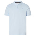 Calvin Klein Smooth Slim Polo Licht Blauw