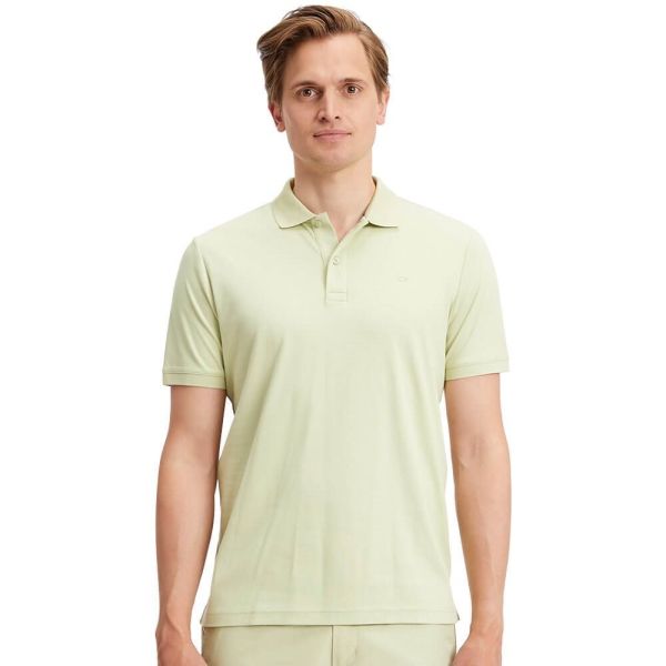 Calvin Klein Smooth Slim Polo Licht Groen
