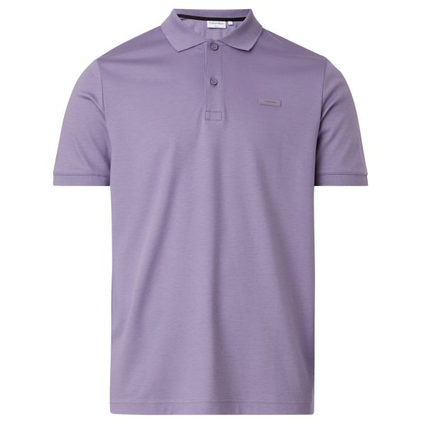 Calvin Klein Smooth Slim Polo Paars