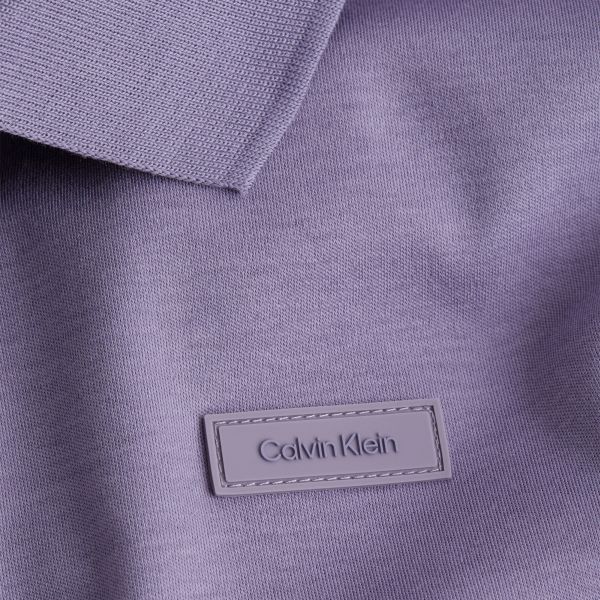 Calvin Klein Smooth Slim Polo Paars