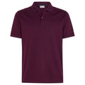 Calvin Klein Smooth Slim Polo Paars