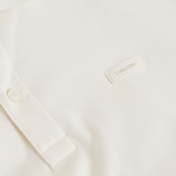 Calvin Klein Smooth Slim Polo Wit
