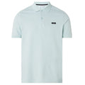 Calvin Klein Stretch Pique Slim Polo Licht Blauw