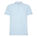 Calvin Klein Stretch Pique Slim Polo Licht Blauw