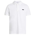 Calvin Klein Stretch Pique Slim Polo Wit