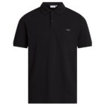 Calvin Klein Stretch Pique Slim Polo Zwart