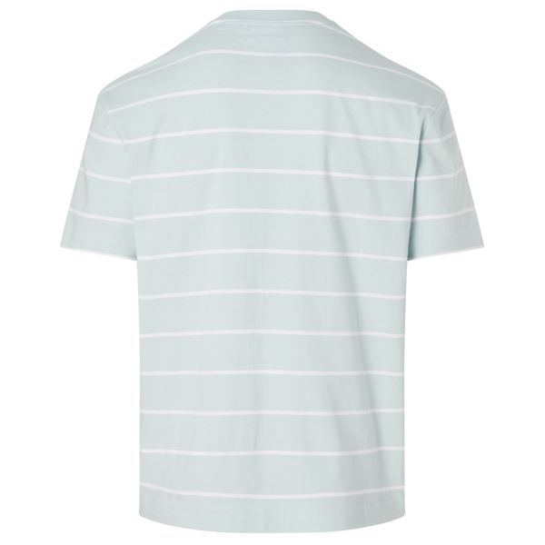 Calvin Klein Striped T-shirt Licht Blauw/Wit