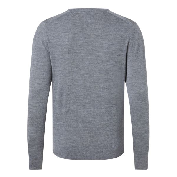 Calvin Klein Superior Merino Sweater Grijs
