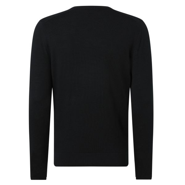Calvin Klein Superior Merino Sweater Zwart