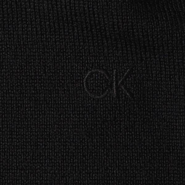 Calvin Klein Superior Merino Sweater Zwart