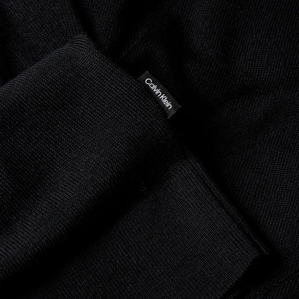 Calvin Klein Superior Merino Sweater Zwart