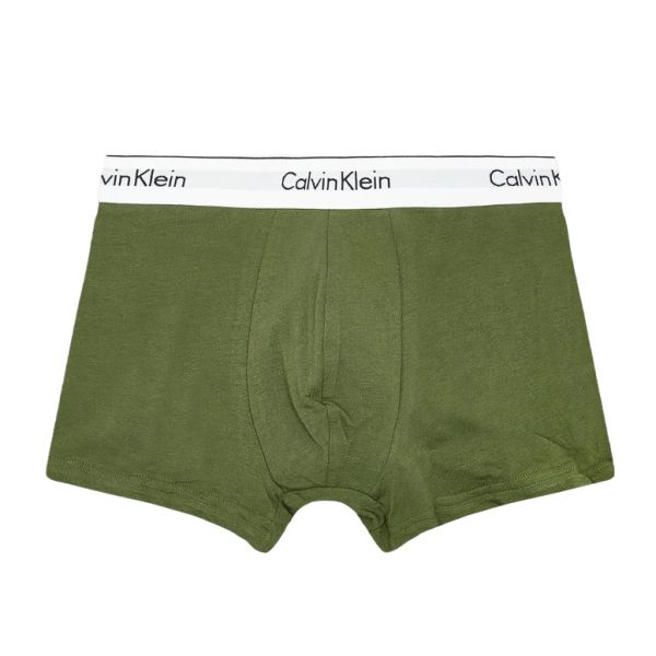 Calvin Klein Trunk Boxer 3-Pack Groen/Beige/Zwart