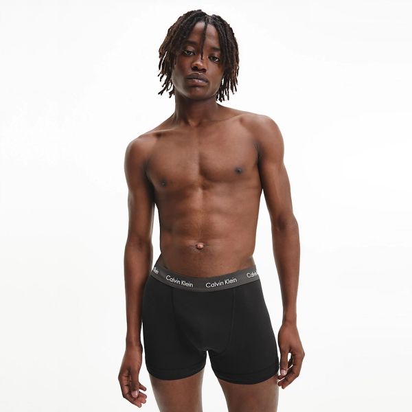Calvin Klein Trunk Boxer 3-Pack Groen/Turquoise/Grijs