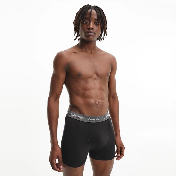 Calvin Klein Trunk Boxer 3-Pack Groen/Turquoise/Grijs