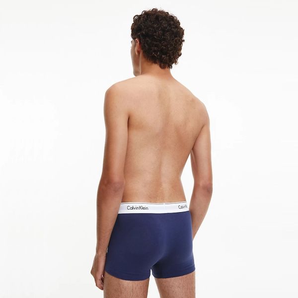 Calvin Klein Trunk Boxer 3-Pack Navy/Licht Blauw/Grijs