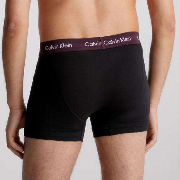 Calvin Klein Trunk Boxer 3-Pack Rood/Paars/Beige