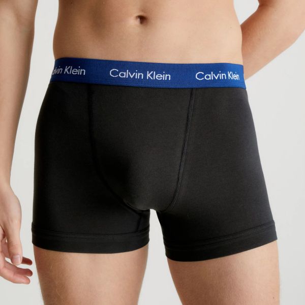 Calvin Klein Trunk Boxer 3-Pack Roze/Grijs/Blauw