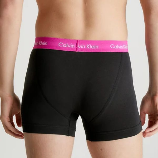 Calvin Klein Trunk Boxer 3-Pack Roze/Grijs/Blauw