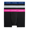 Calvin Klein Trunk Boxer 3-Pack Roze/Grijs/Blauw