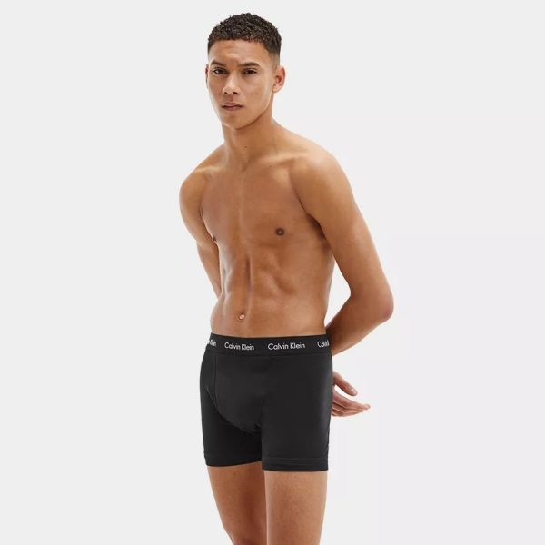Calvin Klein Trunk Boxer 3-Pack Zwart/Rood/Bruin