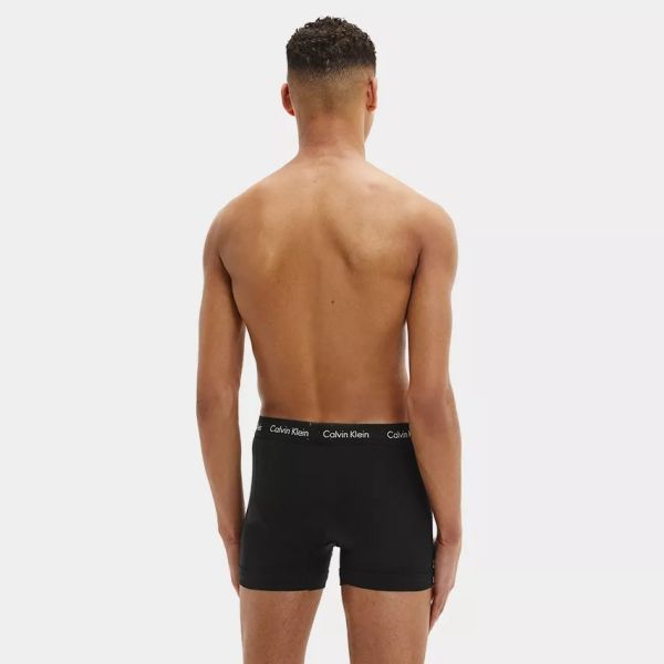 Calvin Klein Trunk Boxer 3-Pack Zwart/Rood/Bruin